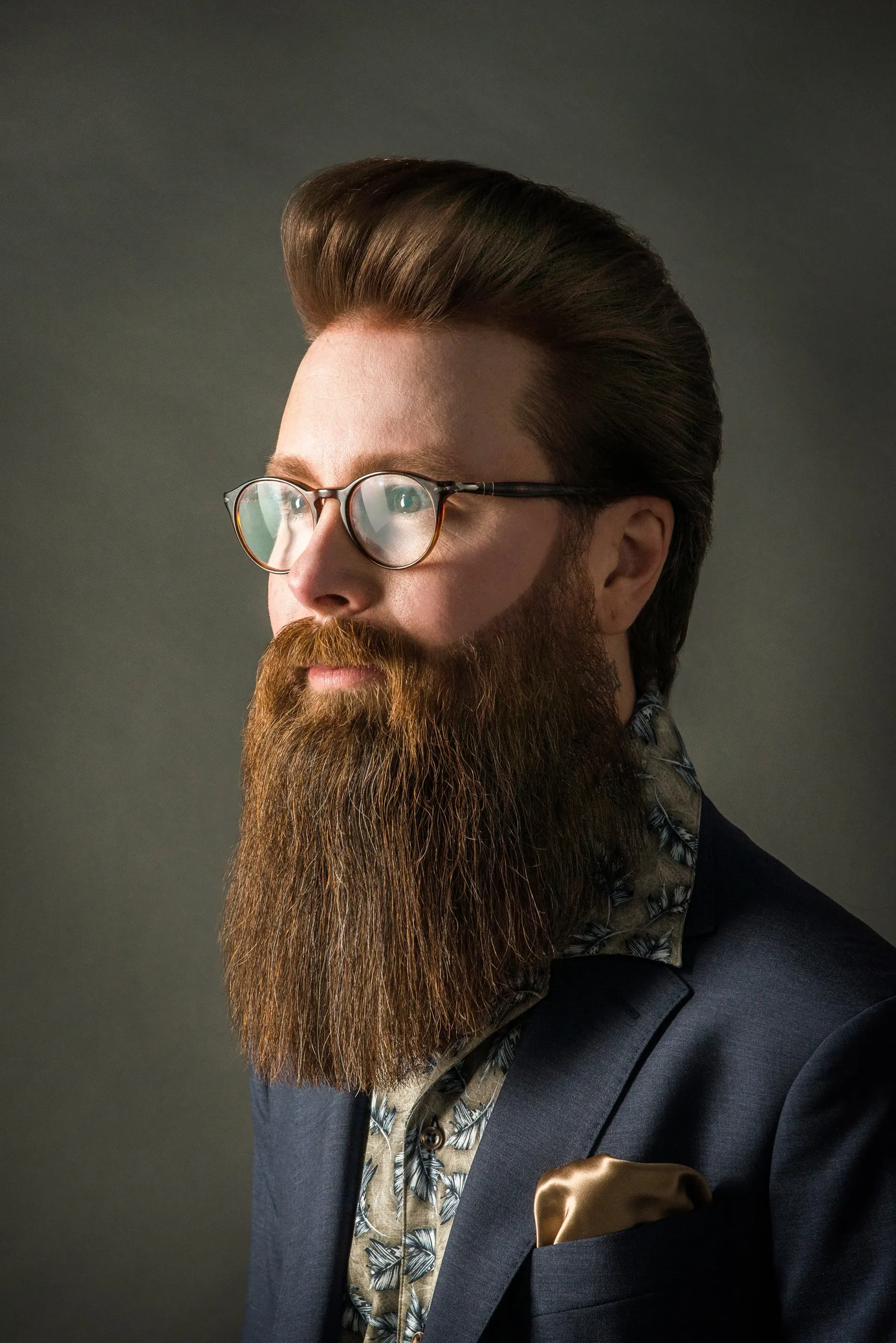 Beard trim and haircut at CUTS&CUPS Varberg